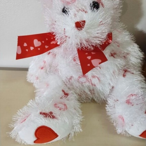 Ty Valentine's Day bear with friend - Picture 4 of 7